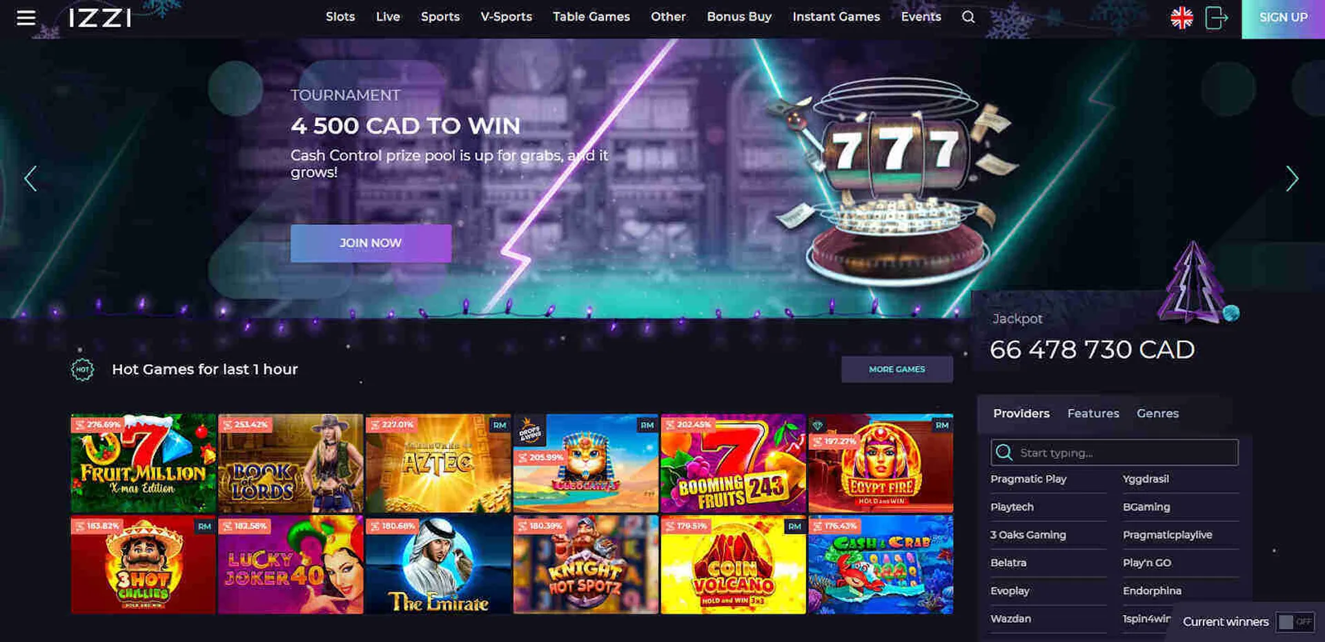 Jogos do cassino